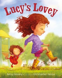 Book Cover for Lucy's Lovey by Betsy Devany