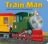 Book Cover for Train Man by Andrea Zimmerman, David Clemesha