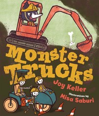 Book Cover for Monster Trucks by Joy Keller