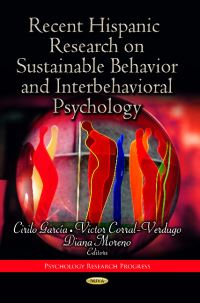 Book Cover for Recent Hispanic Research on Sustainable Behavior and Interbehavioral Psychology by Cirilo García