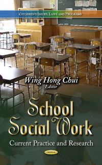 Book Cover for School Social Work by Wing Hong Chui