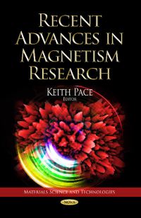 Book Cover for Recent Advances in Magnetism Research by Keith Pace