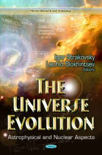 Book Cover for The Universe Evolution by Igor Strakovsky, Leonid Blokhintsev