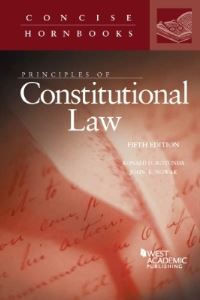 Book Cover for Principles of Constitutional Law by Ronald D. Rotunda, John E. Nowak