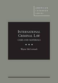 Book Cover for International Criminal Law by Wayne McCormack