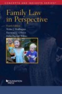 Book Cover for Family Law in Perspective by Walter Wadlington, Raymond C OBrien, Robin Fretwell Wilson, Walter Wadlington