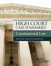 Book Cover for Constitutional Law by Daniel A Farber