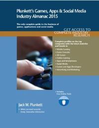 Book Cover for Plunkett's Games, Apps & Social Media Industry Almanac 2015 by Jack W Plunkett