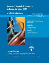 Book Cover for Plunkett's Biotech & Genetics Industry Almanac 2015 by Jack W Plunkett