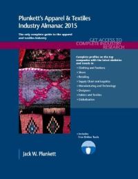 Book Cover for Plunkett's Apparel & Textiles Industry Almanac 2015 by Jack W Plunkett