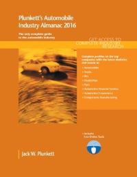 Book Cover for Plunkett's Automobile Industry Almanac 2016 by Jack W Plunkett