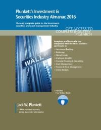 Book Cover for Plunkett's Investment & Securities Industry Almanac 2016 by Jack W Plunkett