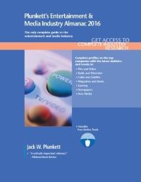 Book Cover for Plunkett's Entertainment & Media Industry Almanac 2016 by Jack W Plunkett