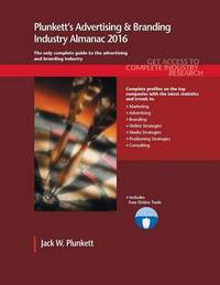 Book Cover for Plunkett's Advertising & Branding Industry Almanac 2016 by Jack W Plunkett