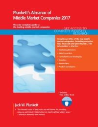 Book Cover for Plunkett's Almanac of Middle Market Companies 2017 by Ltd Plunkett Research