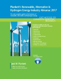Book Cover for Plunkett's Renewable, Alternative & Hydrogen Energy Industry Almanac 2017 by Jack W Plunkett