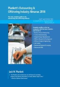 Book Cover for Plunkett's Outsourcing & Offshoring Industry Almanac 2018 by Jack W Plunkett