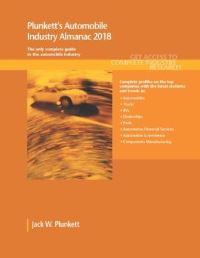 Book Cover for Plunkett's Automobile Industry Almanac 2018 by Jack W Plunkett