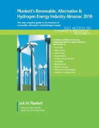Book Cover for Plunkett's Renewable, Alt. & Hydro. Energy Industry Almanac 2018 by Jack W Plunkett