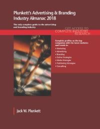 Book Cover for Plunkett's Advertising & Branding Industry Almanac 2018 by Jack W Plunkett