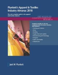 Book Cover for Plunkett's Apparel & Textiles Industry Almanac 2018 by Jack W Plunkett