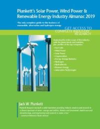 Book Cover for Plunkett's Solar Power, Wind Power & Renewable Energy Industry Almanac 2019 by Jack W Plunkett