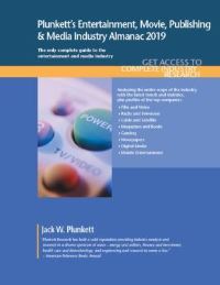 Book Cover for Plunkett's Entertainment, Movie, Publishing & Media Industry Almanac 2019 by Jack W Plunkett