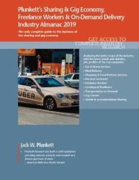 Book Cover for Plunkett's Sharing & Gig Economy, Freelance Workers & On-Demand Delivery Industry Almanac 2019 by Jack W Plunkett