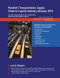 Book Cover for Plunkett's Transportation, Supply Chain & Logistics Industry Almanac 2019 by Jack W Plunkett