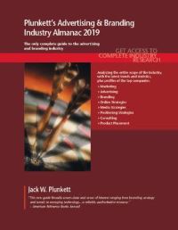 Book Cover for Plunkett's Advertising & Branding Industry Almanac 2019 by Jack W Plunkett