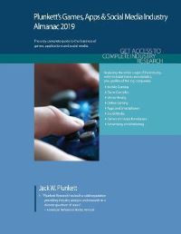 Book Cover for Plunkett's Games, Apps & Social Media Industry Almanac 2019 by Jack W Plunkett
