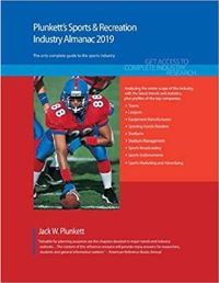 Book Cover for Plunkett's Sports & Recreation Industry Almanac 2019 by Jack W Plunkett