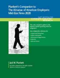 Book Cover for Plunkett's Companion to The Almanac of American Employers 2020 by Jack W Plunkett