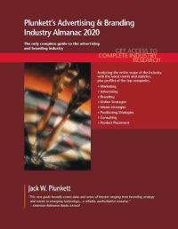 Book Cover for Plunkett's Advertising & Branding Industry Almanac 2020 by Jack W Plunkett