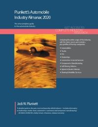 Book Cover for Plunkett's Automobile Industry Almanac 2020 by Jack W Plunkett