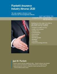 Book Cover for Plunkett's Insurance Industry Almanac 2020 by Jack W Plunkett