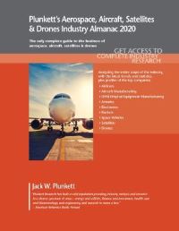 Book Cover for Plunkett's Aerospace, Aircraft, Satellites & Drones Industry Almanac 2020 by Jack W Plunkett