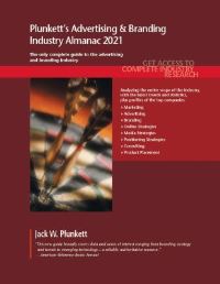 Book Cover for Plunkett's Advertising & Branding Industry Almanac 2021 by Jack W Plunkett
