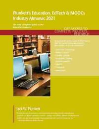 Book Cover for Plunkett's Education, EdTech & MOOCs Industry Almanac 2021 by Jack W Plunkett