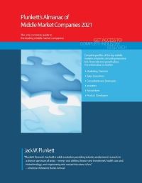 Book Cover for Plunkett's Almanac of Middle Market Companies 2021 by Jack W Plunkett