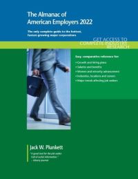 Book Cover for The Almanac of American Employers 2022 by Jack W Plunkett