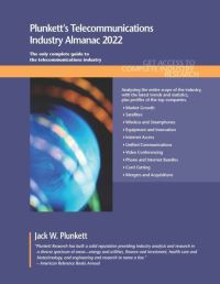 Book Cover for Plunkett's Telecommunications Industry Almanac 2022 by Jack W Plunkett