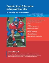 Book Cover for Plunkett's Sports & Recreation Industry Almanac 2022 by Jack W Plunkett