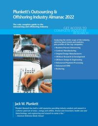 Book Cover for Plunkett's Outsourcing & Offshoring Industry Almanac 2022 by Jack W Plunkett