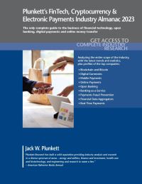 Book Cover for Plunkett's FinTech, Cryptocurrency & Electronic Payments Industry Almanac 2023 by Jack W Plunkett