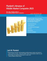 Book Cover for Plunkett's Almanac of Middle Market Companies 2023 by Jack W Plunkett