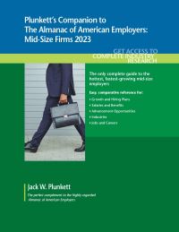 Book Cover for Plunkett's Companion to the Almanac of American Employers 2022 by Jack W Plunkett