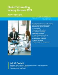 Book Cover for Plunkett's Consulting Industry Almanac 2023 by Jack W Plunkett