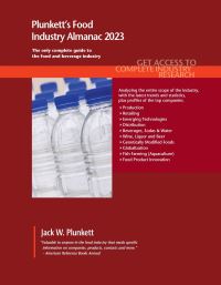 Book Cover for Plunkett's Food Industry Almanac 2023 by Jack W Plunkett