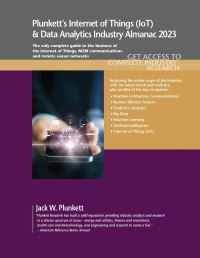 Book Cover for Plunkett's Internet of Things (IoT) & Data Analytics Industry Almanac 2023 by Jack W Plunkett